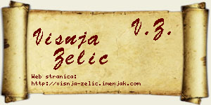 Višnja Zelić vizit kartica